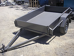 Single Axle Box Trailers